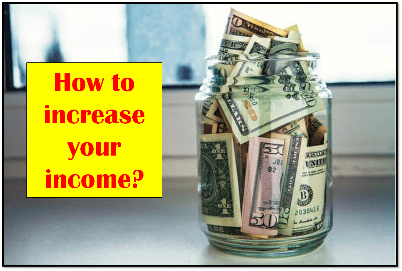 How to increase your income - the secret formula of success (part I)