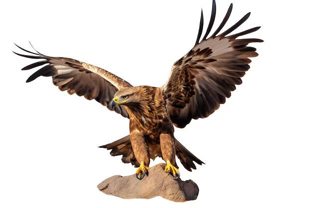 On the wings of an eagle