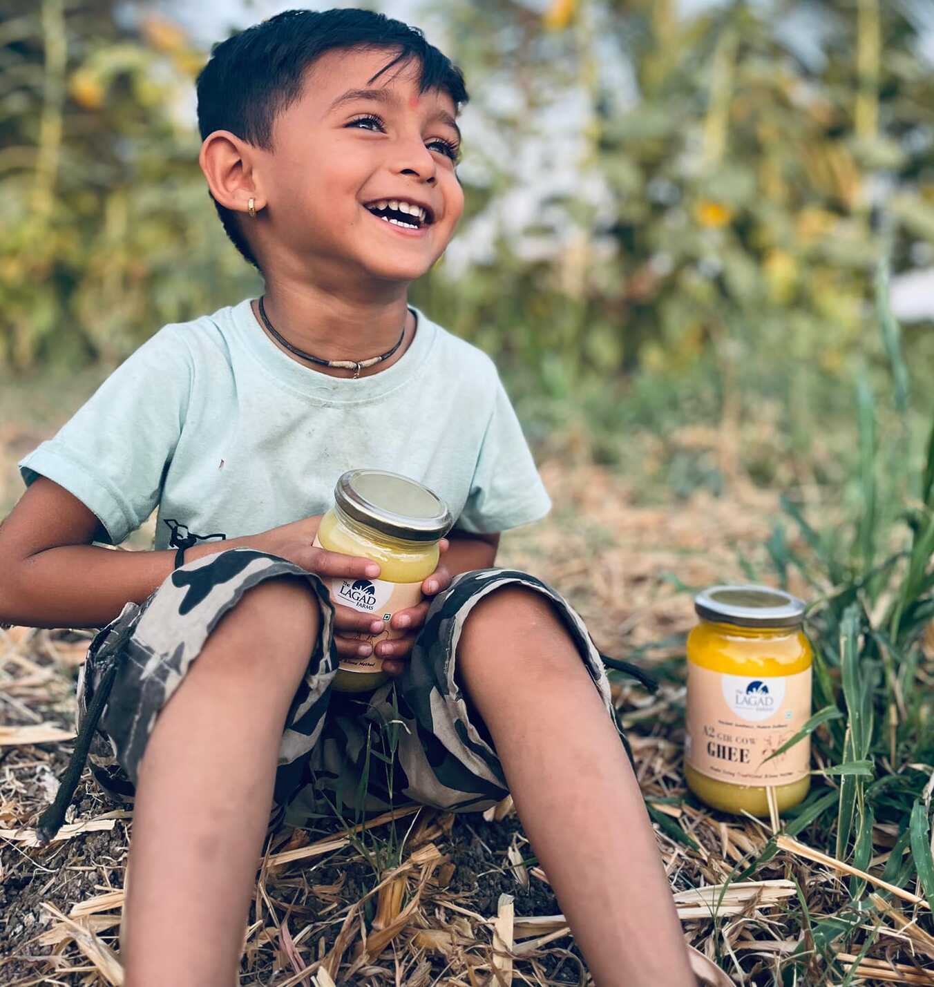 Ghee produced traditionally with kindness