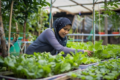 Keep and maintain a kitchen gardenÂ 